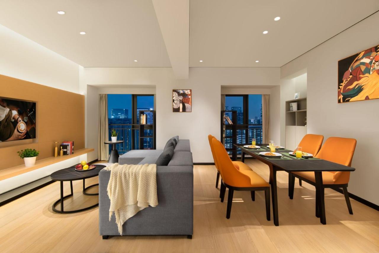 Citadines Gaoxin Chengduアパートホテル エクステリア 写真