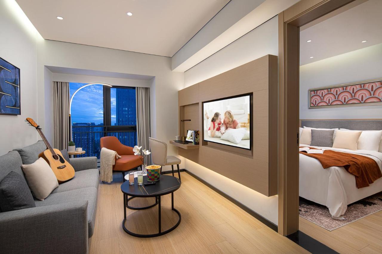 Citadines Gaoxin Chengduアパートホテル エクステリア 写真