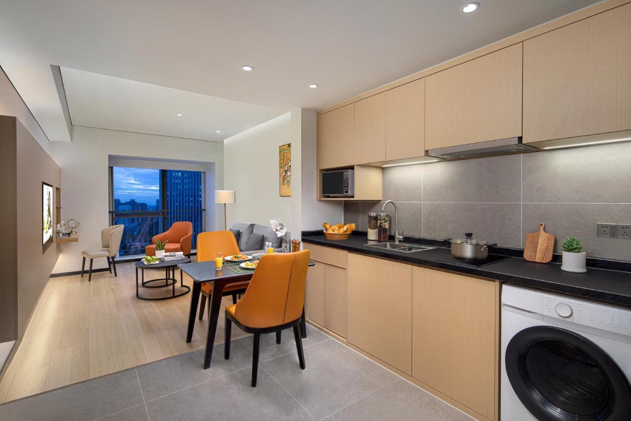 Citadines Gaoxin Chengduアパートホテル エクステリア 写真