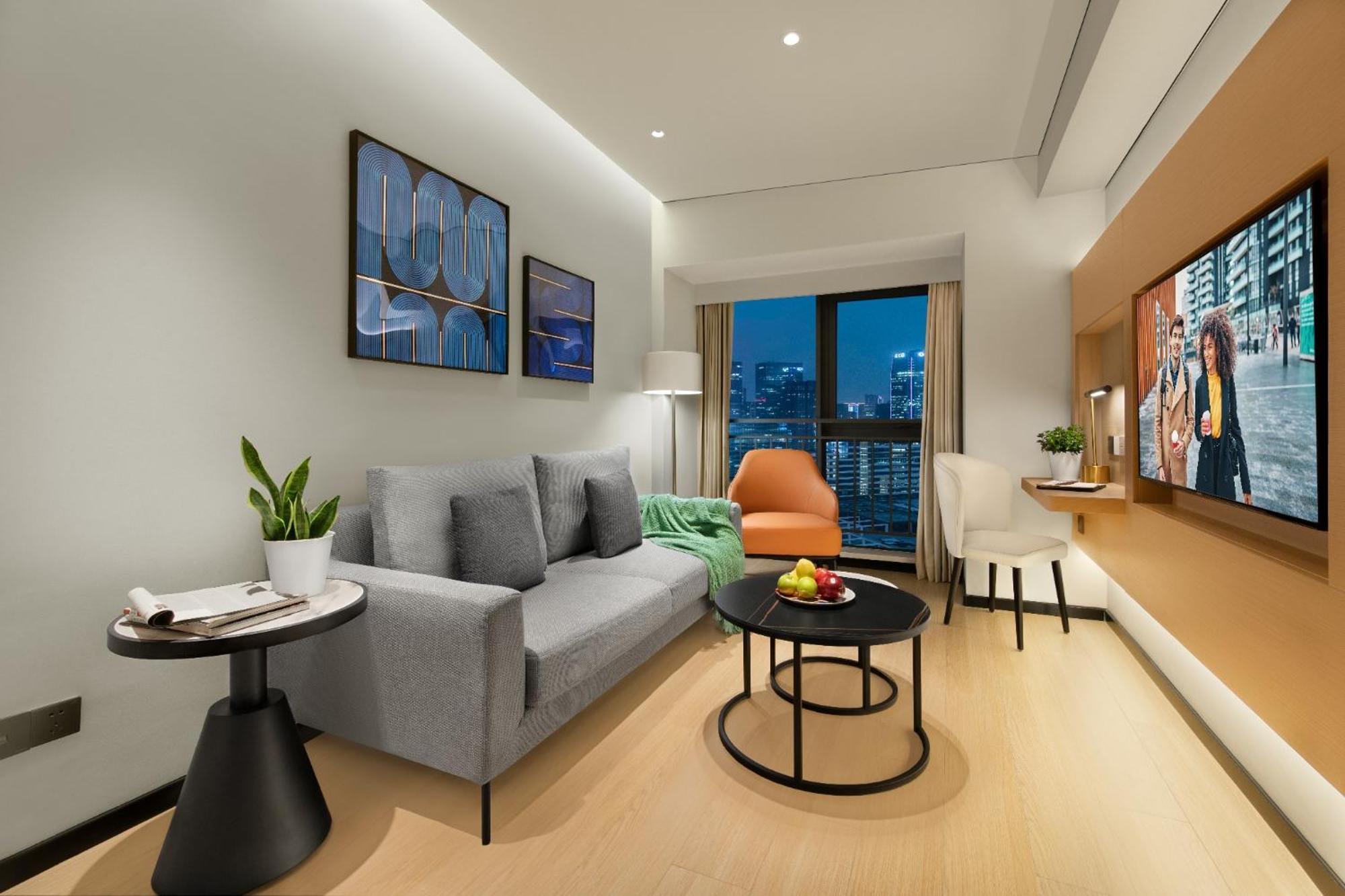 Citadines Gaoxin Chengduアパートホテル エクステリア 写真